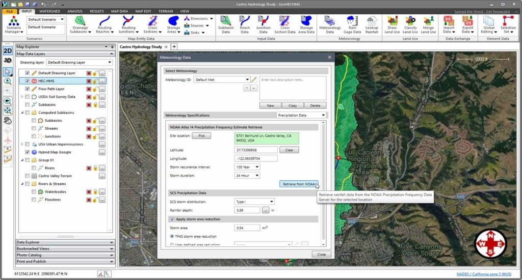 Automated HEC-HMS Workflows